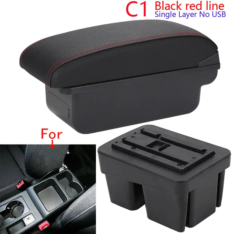 Accoudoir Volkswagen Golf 7 2014-2019 Console Centrale avec Rangement 3 USB
