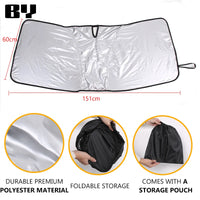 Pare-Soleil Pare-Brise Land Rover Defender Argenté 2004-2024