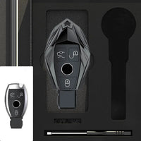 Coque de Protection Clé Mercedes Classe A C E S G GLC GLE CLA GLB GLS W177 W205 W213 W222 X167 Alliage de Zinc