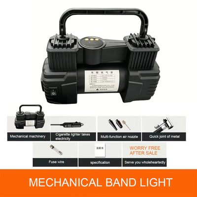 Gonfleur de Pneu 12V 150 PSI Double Cylindre