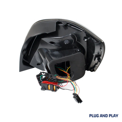 Feux Arrière LED Rouges Séquentiels Volkswagen Polo 5 6R 6C 2009-2017