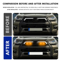 Feux de Calandre LED Nissan Frontier 4, 5 ou 8 Feux RGB ou Couleur