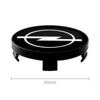 Cache-Moyeux Opel Astra Corsa Mokka Insignia 56mm 60mm — détail de finition