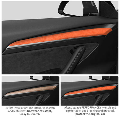 Garniture de Porte Daim Tesla Model 3 et Model Y