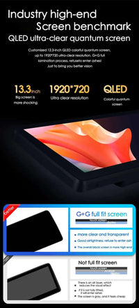 Autoradio Android 13 Écran QLED Dodge Challenger SRT Hellcat 2010-2023 CarPlay Sans Fil GPS 4G