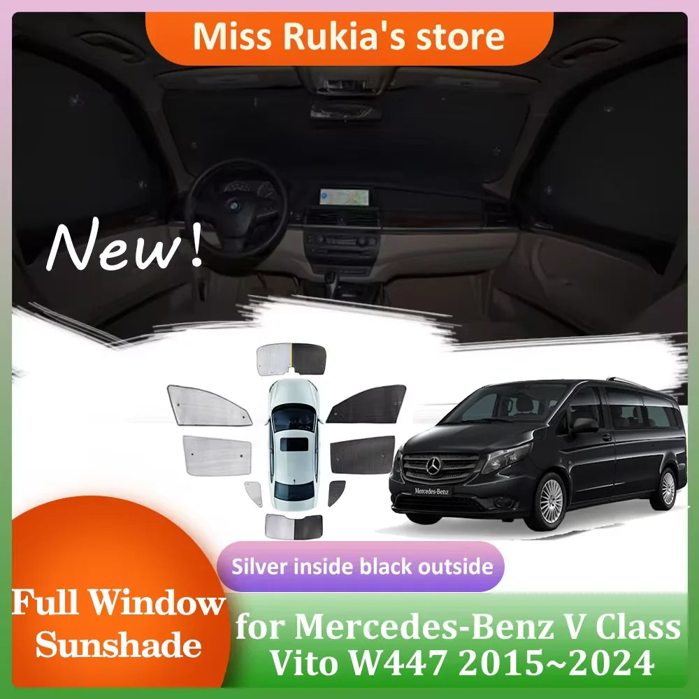 Pare-Soleil Mercedes Classe V et Vito W447 2015-2024