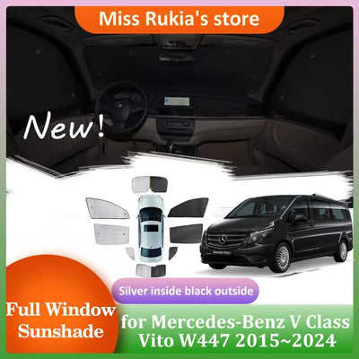 Pare-Soleil Mercedes Classe V et Vito W447 2015-2024