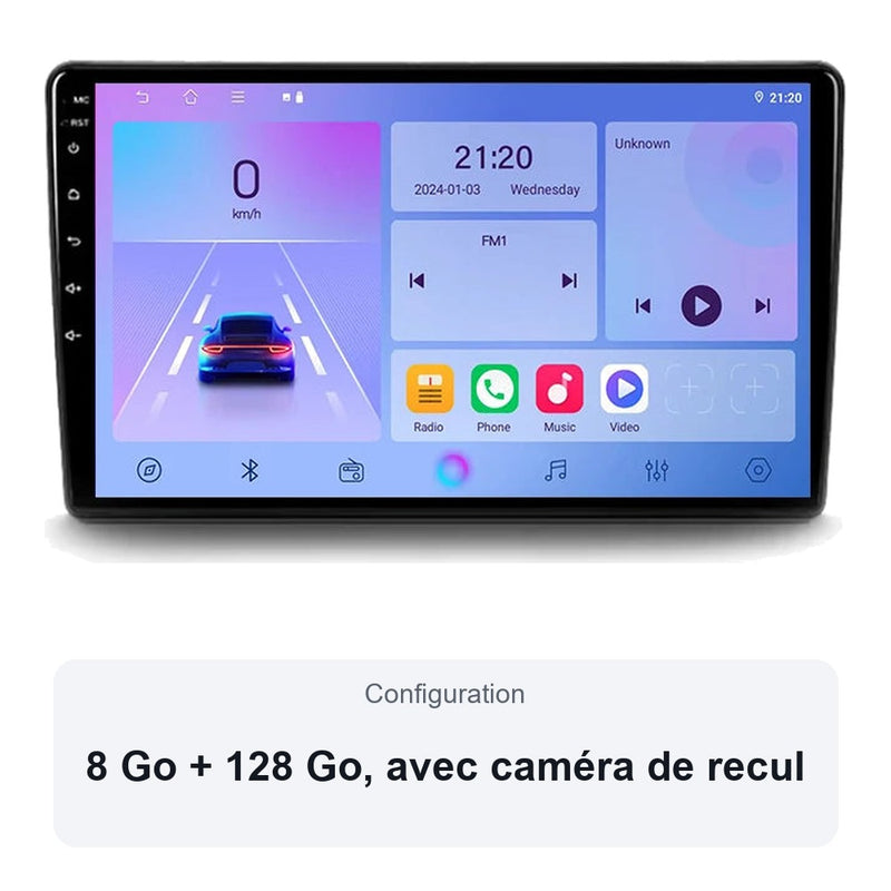 Autoradio CarPlay Citroën C4 Grand Picasso 2006-2013 Android Écran Tactile