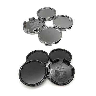 Cache-Moyeux Universels Vierges 58mm ABS Kit 4