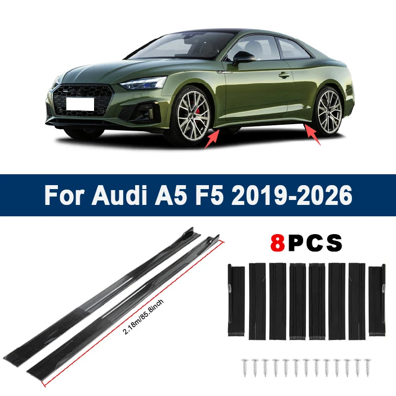 Bas de Caisse Audi A5 F5 2019-2026 Extensions 2,18 m Kit 8 Pièces