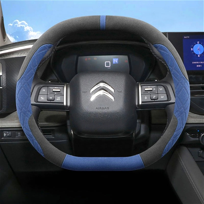 Housse de Volant en Daim Respirant Citroën C3 Aircross C5 X C5 Aircross 2025-2026 Forme D