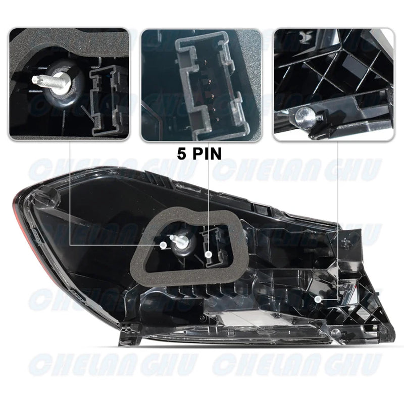 Feux Arrière LED Opel Corsa F 2019-2024 Gauche Droit