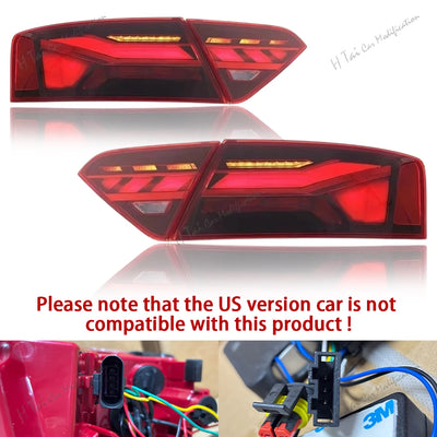 Feux Arrière LED Audi A5 2008-2016 Ensemble Complet