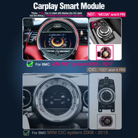 Boîtier CarPlay Sans Fil Android Auto Mini Cooper R55 R56 R57 R58 R60 R61 F54 F55 F56 Clubman Countryman