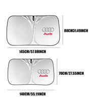 Pare-Soleil Pare-Brise Audi A3 A4 A5 A6 Q3 Q5 Q7 S line