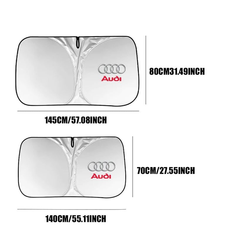 Pare-Soleil Pare-Brise Audi A3 A4 A5 A6 Q3 Q5 Q7 S line