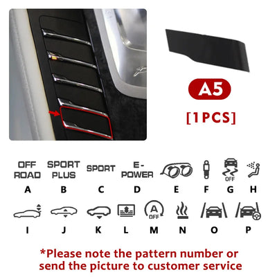 Bouton de Console Centrale Porsche Cayenne Panamera Macan 2010-2018