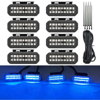 Feux de Calandre LED Nissan Frontier 4, 5 ou 8 Feux RGB ou Couleur