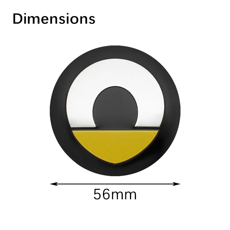 Cache-Moyeux Smart Fortwo Forfour 453 451 56mm 60mm — vue d'ensemble