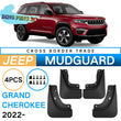 Garde-Boue Jeep Grand Cherokee WL et WL L 2022-2025 Kit 4 Pièces