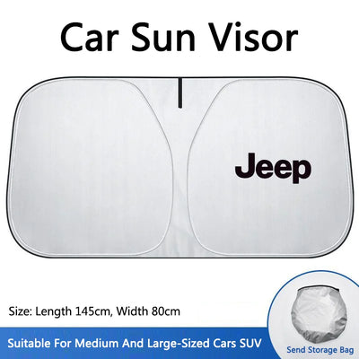 Pare-Soleil Pliable Jeep Wrangler Compass Renegade Gladiator