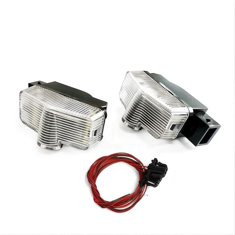 Projecteur Porte Skoda LED, Lot de 2, Octavia A7 Yeti Kodiaq Karoq, 3 Motifs HD