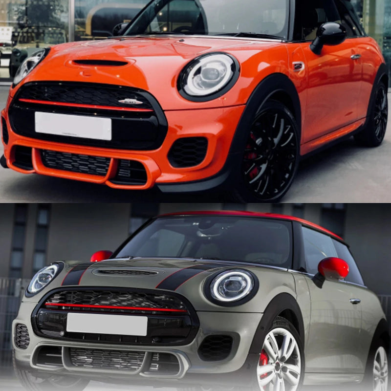 Calandre Mini Cooper F55 F56 F57 JCW Liseré Rouge