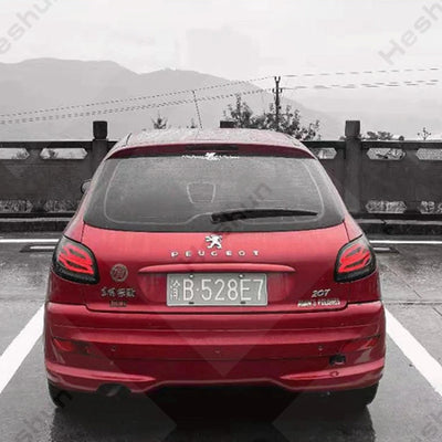 Feux Arrière LED Peugeot 206 207 1998-2013 Paire