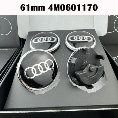 Cache-Moyeux Flottants Audi A3 A4 A6 (Kit 4 Pièces)