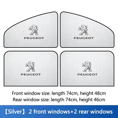 Pare-Soleil Pare-Brise et Vitres Peugeot 206 308 3008 508