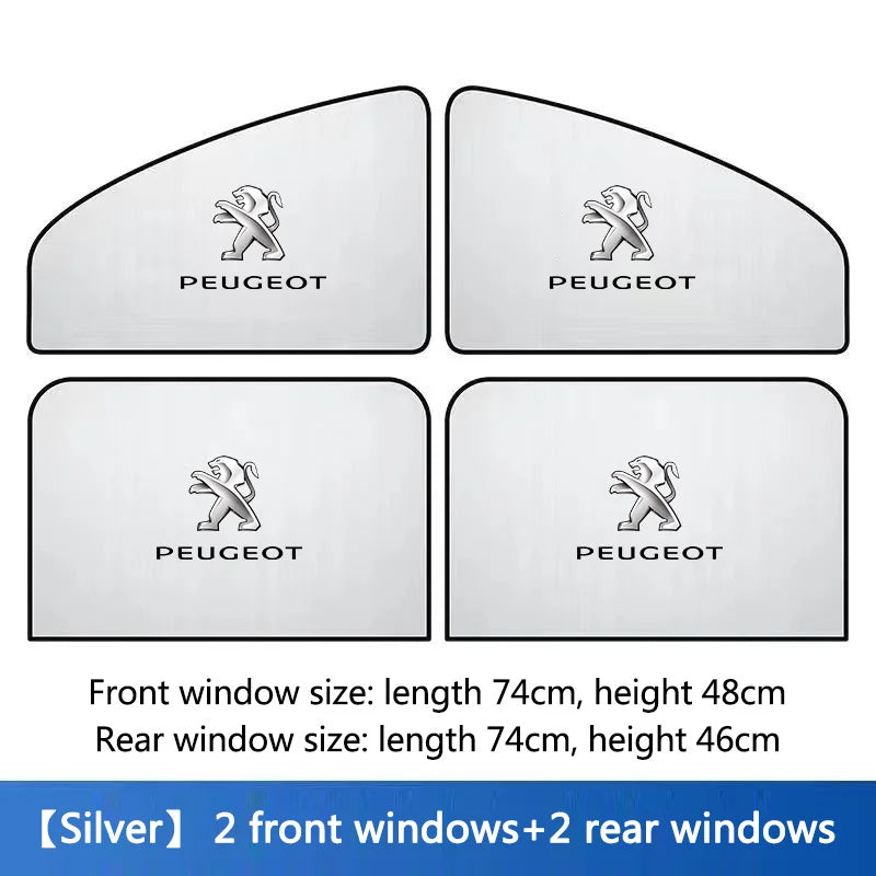Windshield and Window Sunshade Peugeot 206 308 3008 508