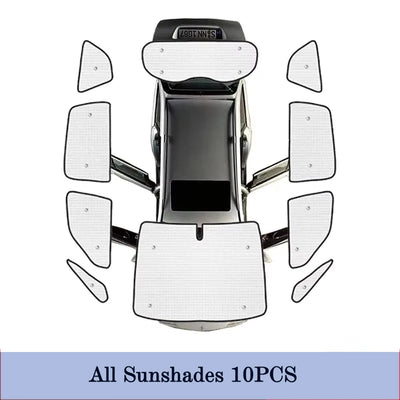 Pare-Soleil Ford S-Max MK1 2007-2014 Jeu de Vitres