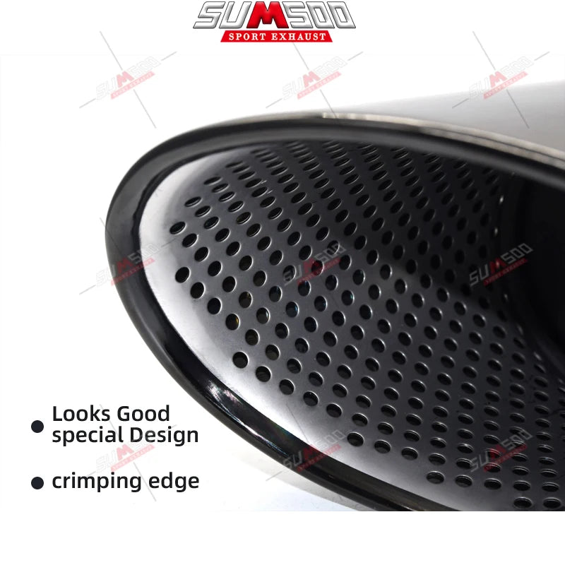 Embouts d'Échappement Inox Audi A4 A5 A6 A7 Look RS