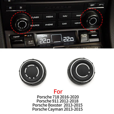 Bouton de Commande Multimédia Porsche 718 911 Boxster Cayman
