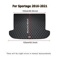 Maßgefertigte Kofferraummatte für Kia Sportage 2007–2025