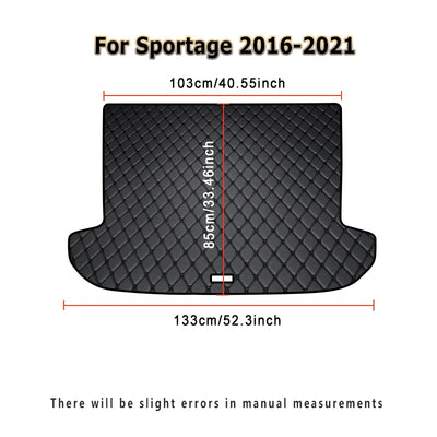 Tapis de Coffre Kia Sportage 2007-2025 Sur Mesure