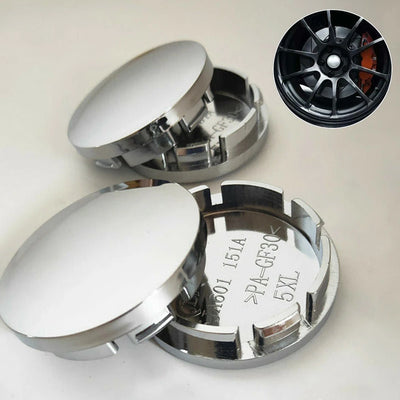 Cache-Moyeux Universels 56mm ABS Kit de 4