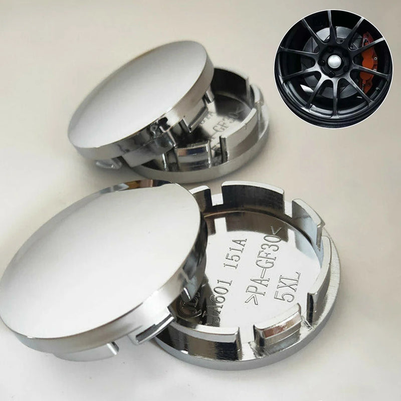 Cache-Moyeux Universels 56mm ABS Kit de 4