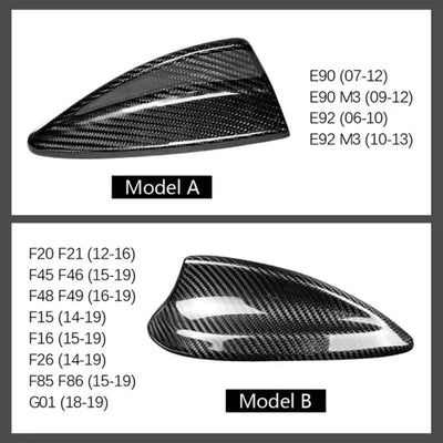 Antenne Shark Fin BMW M2 M3 M4 X1 X3 F22 F30 Carbone