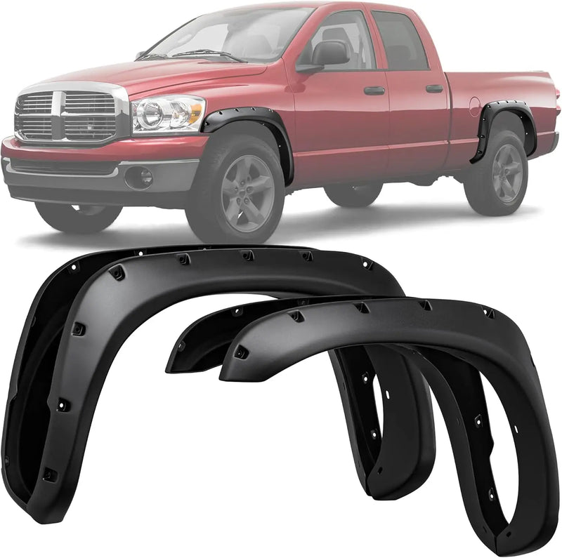 Élargisseurs d'Ailes Dodge Ram 1500 2500 3500 Kit 4 Pièces