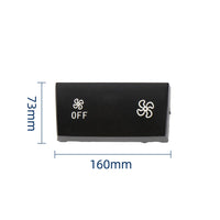 Cache-Boutons de Climatisation BMW Série 3 X1 F30 F20 E90 — vue d'ensemble