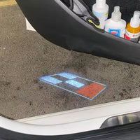 Projecteur Porte Seat Sans Fil, Lot de 2, Ibiza Leon Ateca Arona FR Cupra, 6 Motifs