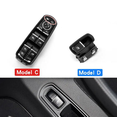 Bouton Lève-Vitre Avant Gauche Porsche Cayenne Macan Panamera 2011-2017