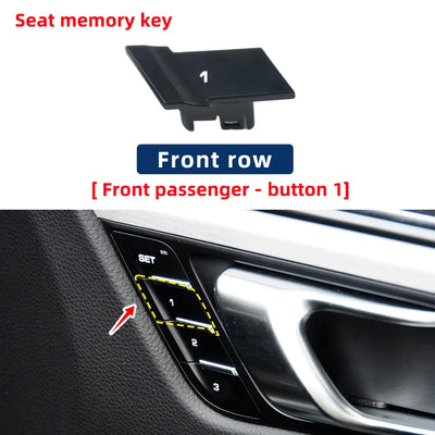 Bouton de Réglage de Siège Porsche Macan 2014-2018 95B959855