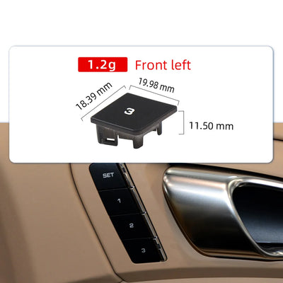 Bouton de Réglage de Siège Porsche Cayenne 2011-2017