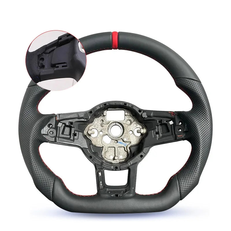 Volant Cuir Véritable Volkswagen Golf 7 et 7.5 GTI R MK7