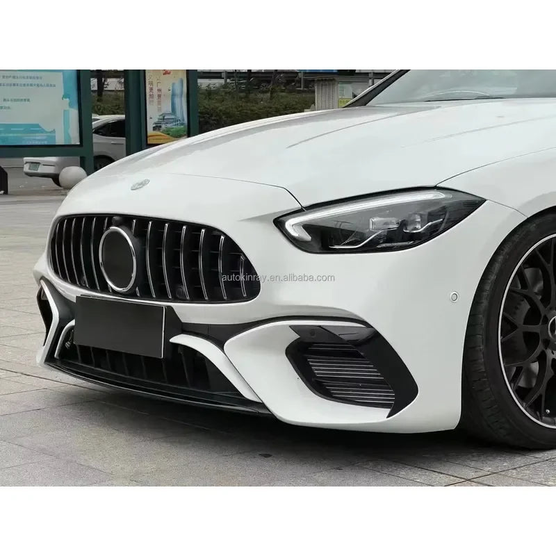 Kit Carrosserie Mercedes Classe C W206 Style C63 AMG : Pare-Chocs en PP et Calandre