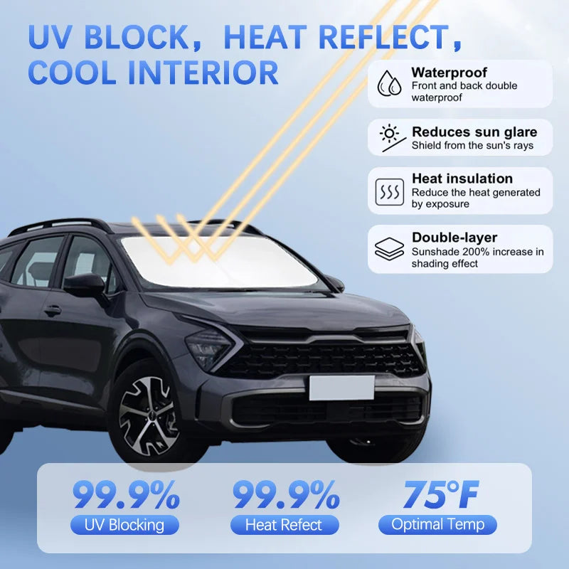 Pare-Soleil Pare-Brise Avant Kia Sportage 4