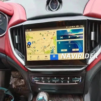 Autoradio Android Maserati Ghibli 2014-2020 Écran 10,26 pouces CarPlay GPS 6 Go + 128 Go