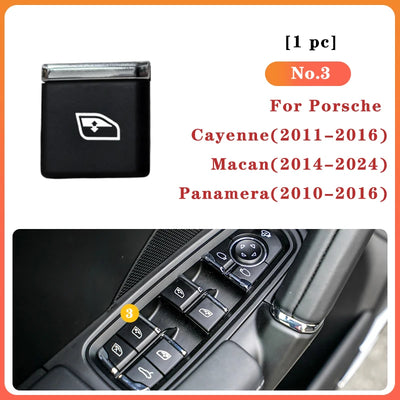 Bouton Lève-Vitre Porsche Cayenne Macan Panamera 95B-837-315